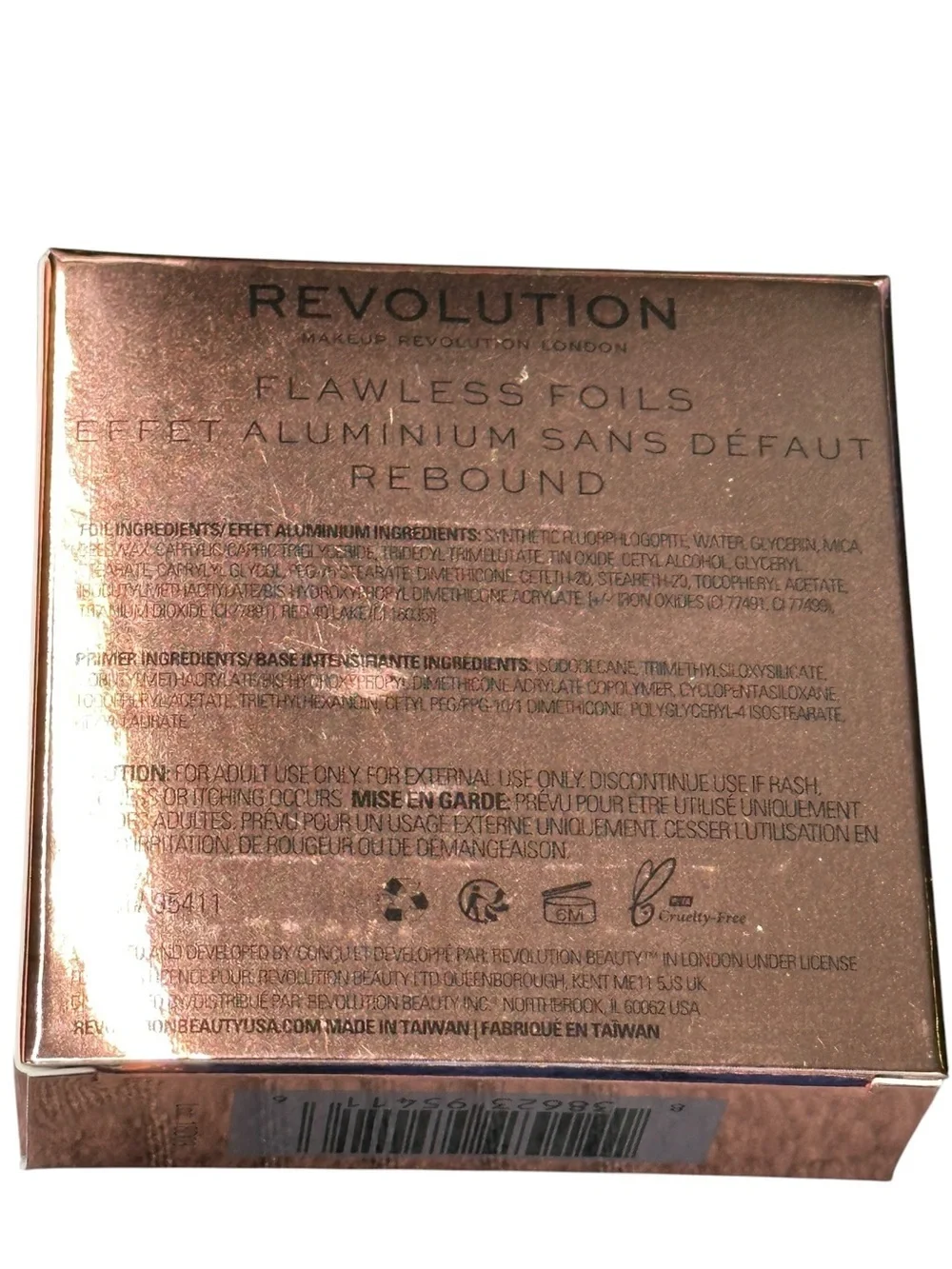 Revolution Flawless Foils Eye Foil - Rebound NWT